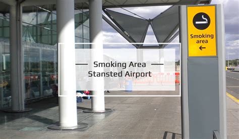 Smoking Area At Stansted Airport Londons Minicabs
