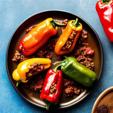 mealpractice mexican beef stuffed peppers