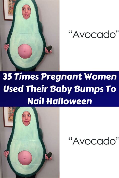 Times Pregnant Women Used Their Baby Bumps To Nail Halloween Artofit