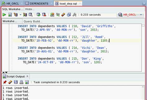 Getting Started With Oracle Sql Developer