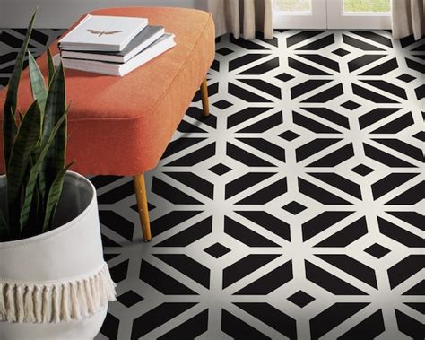 Geometric Pattern Vinyl Flooring Flooring Guide By Cinvex