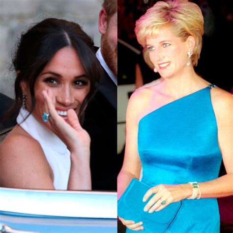 Did Meghan Markle Wear Princess Dianas Ring To Reception