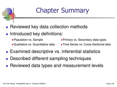 Ppt Chapter 1 Introduction To Statistics And Data Collection