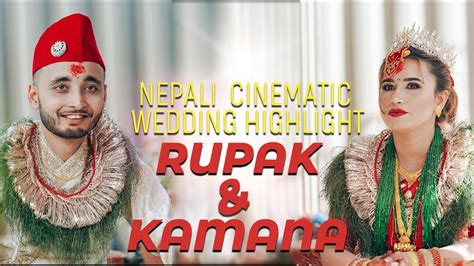 nepali cinematic wedding highlights 2024 ll rupak and kamana ll youtube