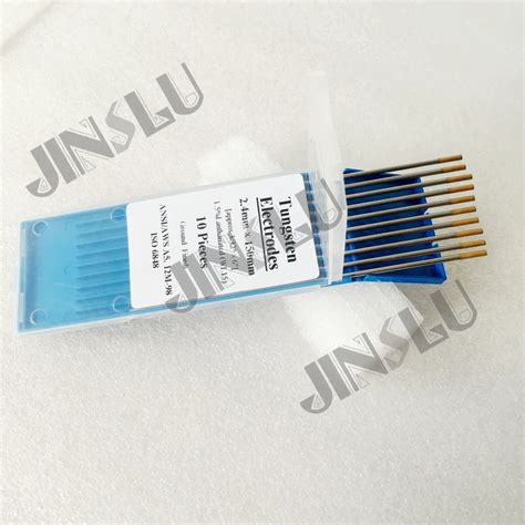 Free Shipping TIG Welding Tungsten Electrode 1 5 Gold Tip WL15