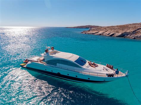Aicon 72 Hardtop Majestic Luxury Yacht Mykonos Yacht Charter