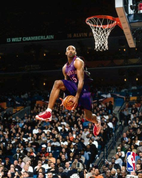 Vince Carter Iconic Picture From Dunk Contest Nba Slam Dunk Contest Nba Basketball
