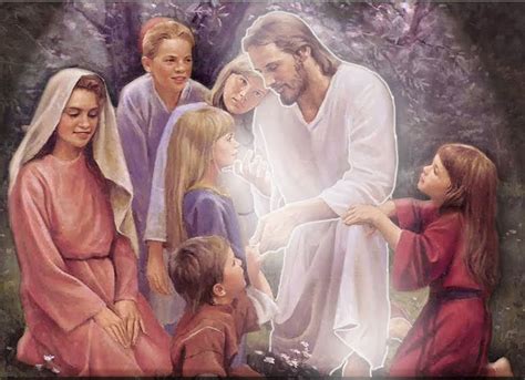 Jesus Livre Na Luz Imagens De Inspiração Jesus E As Crianças