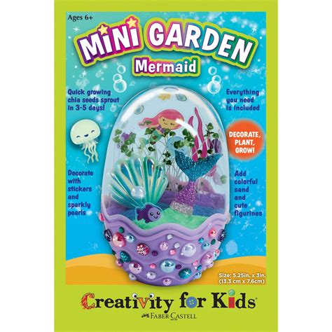 Mini Garden - Mermaid - #6243000 | Mini garden, Themed stickers, Craft kits for kids
