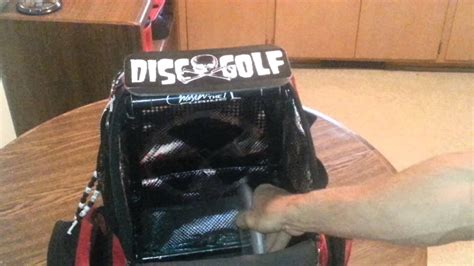 This disc, in oak, weighs approximately 208 grams. DIY disc golf backpack - YouTube