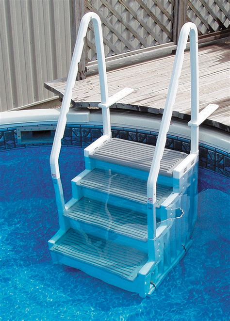 Oval liners typically have two seams that run the length of the pool. 5 Best Swimming Pool Steps for Your Family