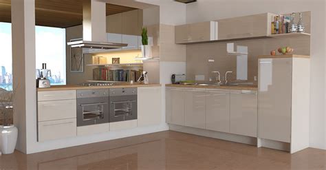 We provide high quality products and excellent customer service. Wren Living - Autograph Stone Grey Gloss Kitchen | Gloss ...