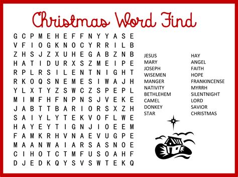 5 Best Images Of Hard Christmas Word Search Printable Christmas Word