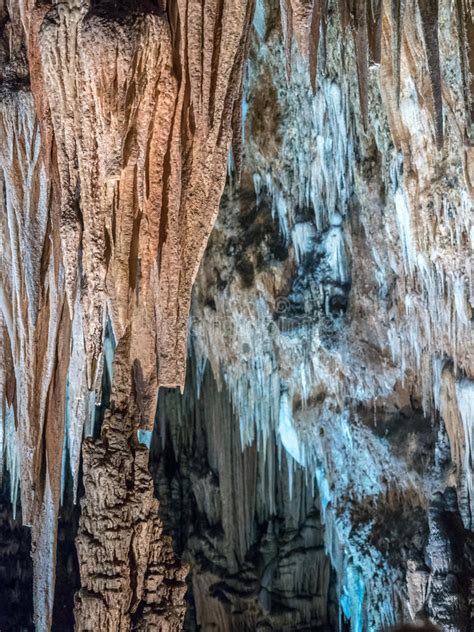 Stalactites And Stalagmites In Valporquero S Cave Spain