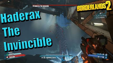 Borderlands 2 New Raid Boss Haderax The Invincible Youtube