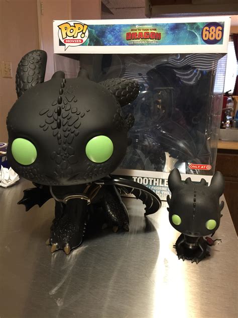 The 10” Toothless Funko Pop Released Today Check Your Local Target
