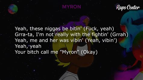 Lil Uzi Vert Myron Lyrics Youtube