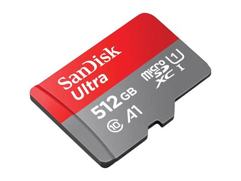 Sandisk 512gb Ultra Microsdxc A1 Uhs Iu1 Class 10 Memory Card With