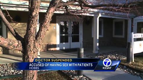 doctor suspended accused of having sex with patients youtube