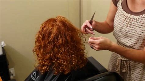 How To Cut Curly Hair Youtube Hair Tutorial Youtube