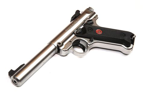 Ruger Mark Iv Target Pistole Stainless 22lr Awm