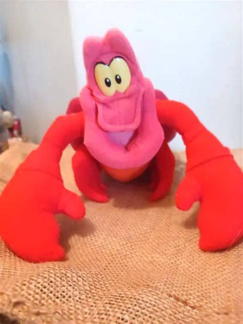 Mattel 90s Disney Sebastian Crab The Little Mermaid 9 Plush Stuffed Toy 2000 Picclick