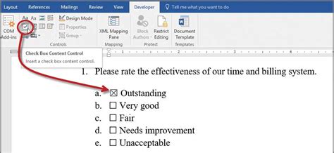 Microsoft Word Developing Checklists In Word Journal Of Accountancy