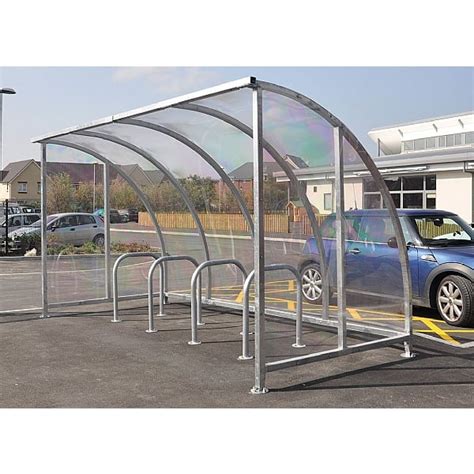 Enterprise Perspex Cycle Shelter Bike Racks And Cycle Shelters