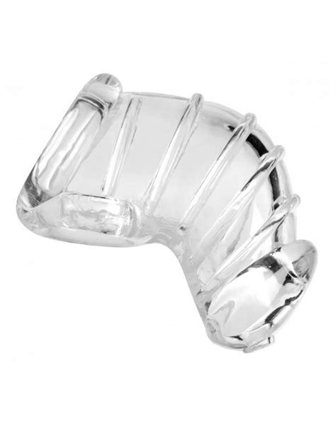 Master Series Flexible Chastity Cage Clear