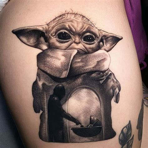 101 Amazing Baby Yoda Tattoo Designs You Need To See Outsons Mens