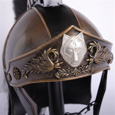 Roman General Maximus Helmet | Outfit4Events | Helmet, Corinthian helmet, Greek helmet