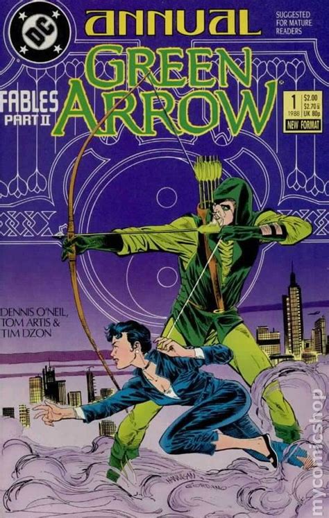 Green Arrow 1987 1st Series Annual Comic Books