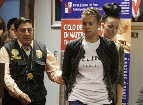 Pics Michaella And Melissa Refused Bail And Head To Peruvian Jail