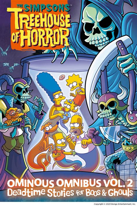 The Simpsons Treehouse Of Horror Ominous Omnibus Vol 2 Deadtime Stories For Boos And Ghouls