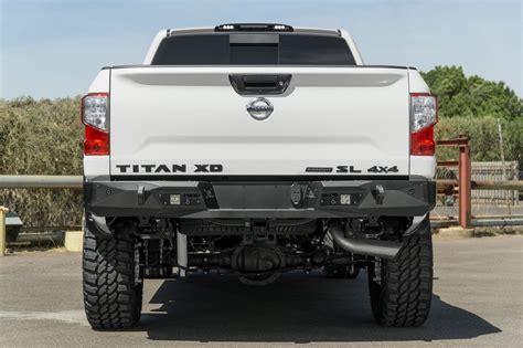 2016 2018 Nissan Titan Xd Rear Bumpers Nissan Titan Xd Nissan Titan