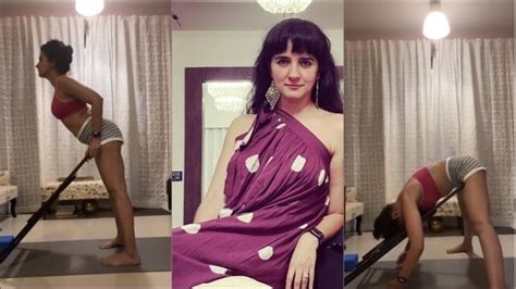 shruti seth gives yoga workout at home a twist with chair supported