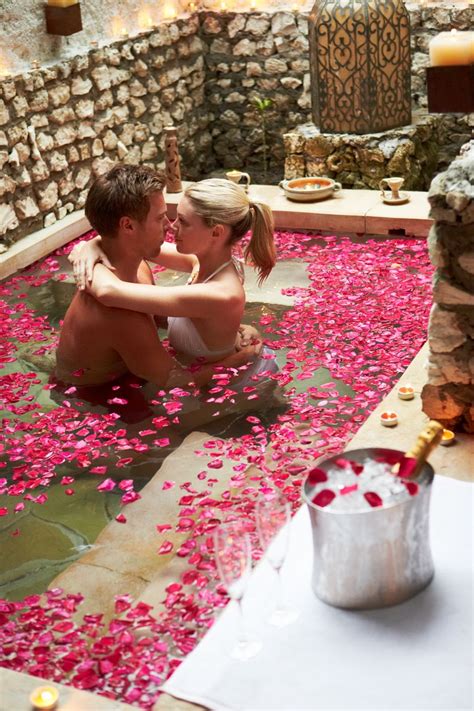 Celebrate Valentines Day With A Romantic Dinner By The Pool Sexy Vacations Couples Vacation