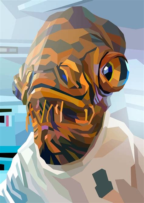 Admiral Ackbar By Liam Brazier Star Wars Tribute Star Wars Painting Star Wars Pictures