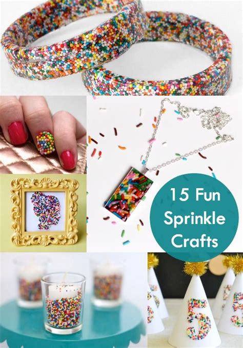Crafting With Sprinkles 15 Fun And Easy Ideas Diy Arts