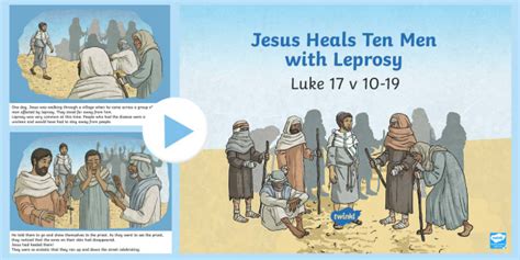 Jesus Heals The Man With Leprosy