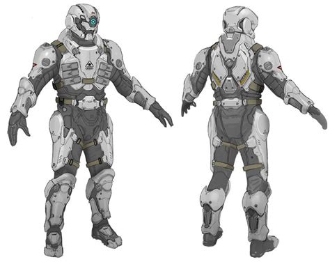 Two Different Views Of The Same Robot Suit