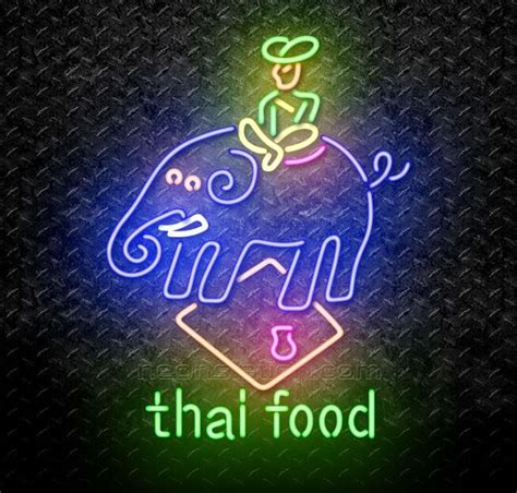 Thai Food Neon Sign For Sale Neonstation