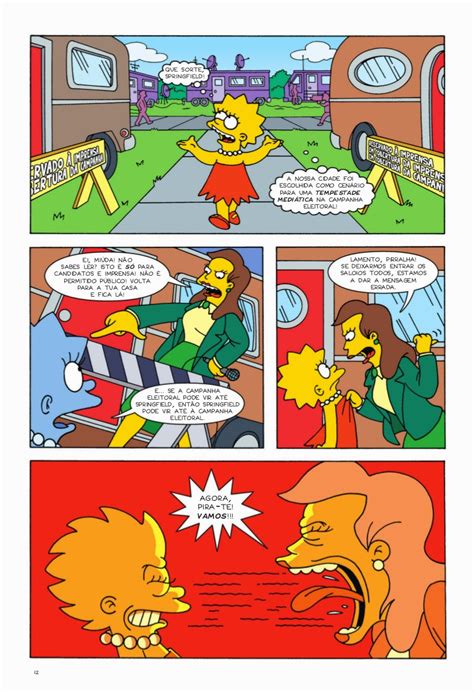 As Leituras Do Pedro Simpsons Comics Chega Ao Fim