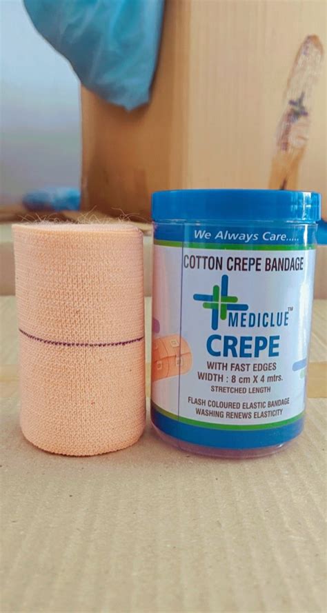 Cotton Crepe Bandage For Hospital Size 6 Cm X 4 Meter Rs 270 Piece