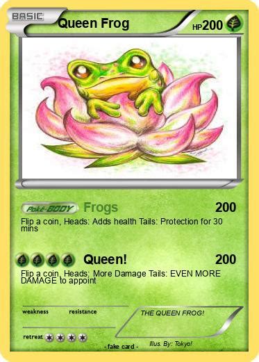 Pokémon Queen Frog Frogs My Pokemon Card
