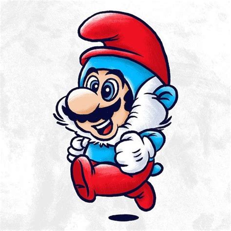 ¿de qué videojuego es el logo? Mario Bros es rediseñado como varios personajes de la cultura pop | Ilustraciones, Dibujos de ...