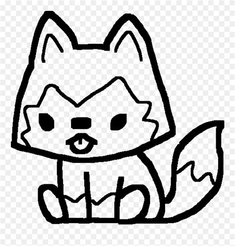 Kawaii Cute Wolf Drawings Clipart 5651726 Pinclipart