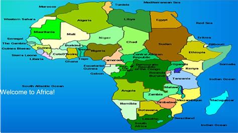 African Countries And Capitals For Windows 8 And 81