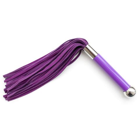 New Multi Color Genuine Leather Fetish Bondage Sex Whip Flogger Bdsm