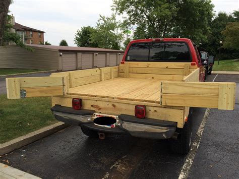 Bed Trucks Cover Ideas Wooden Truck Bed Kit